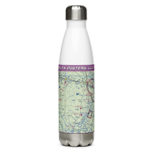 Delta Dusters, LLC Airport (LS83) VFR Sectional Water Bottle