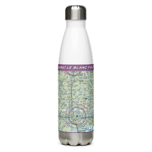 Le Blanc Field (LS86) VFR Sectional Water Bottle
