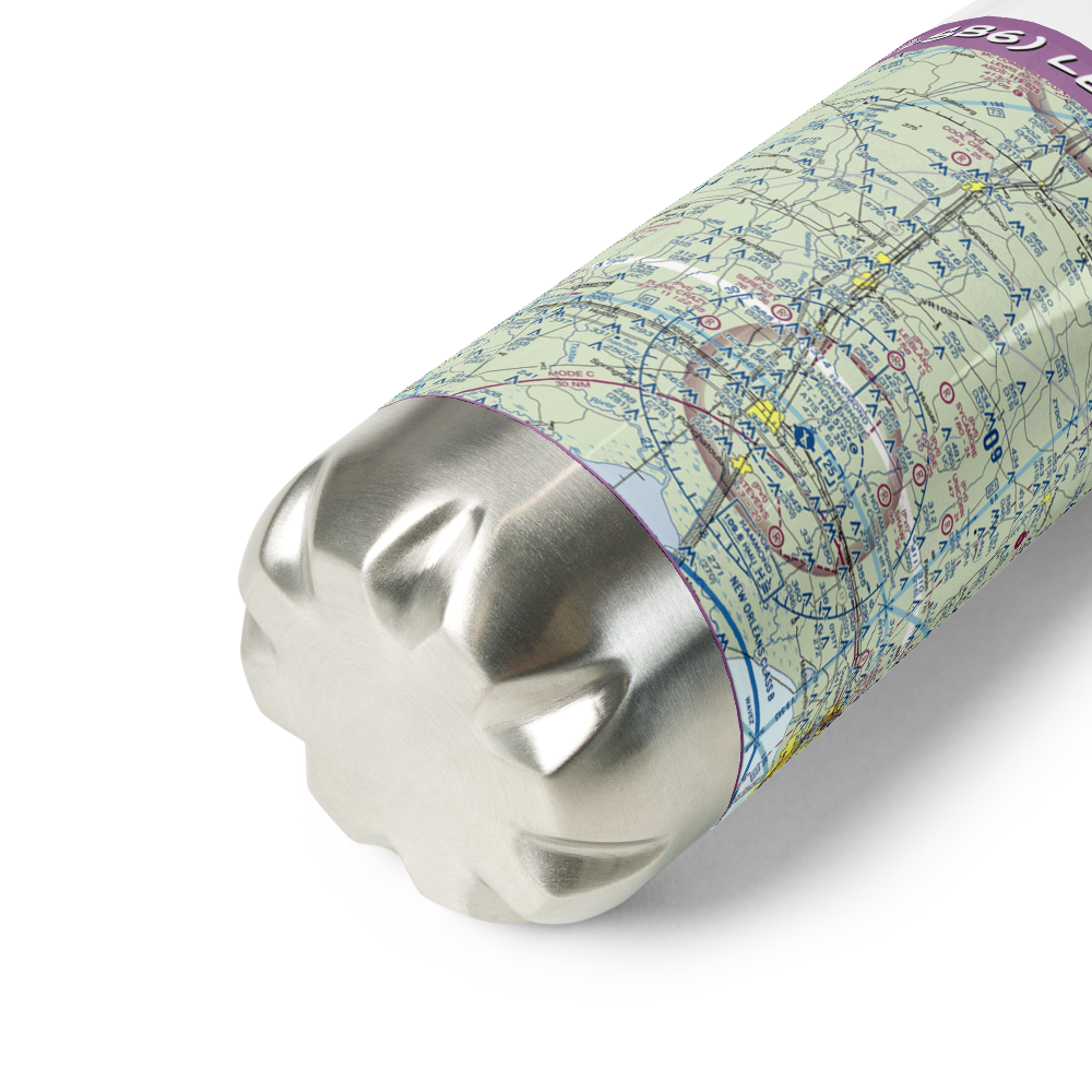 Le Blanc Field (LS86) VFR Sectional Water Bottle 