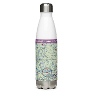 Sara Field (LS89) VFR Sectional Water Bottle