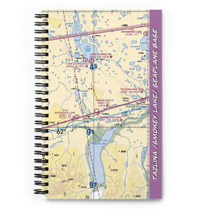 Tazlina /Smokey Lake/ Seaplane Base (5AK) VFR Sectional Notebook