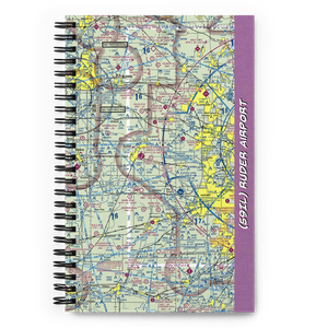 Ruder Airport (59IL) VFR Sectional Notebook