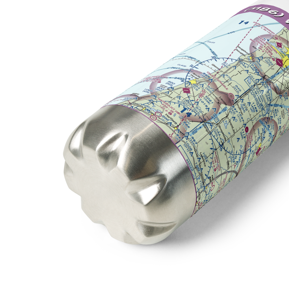 Walle Field (M86) VFR Sectional Water Bottle 