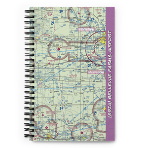 Bellevue Farms Airport (59IA) VFR Sectional Notebook