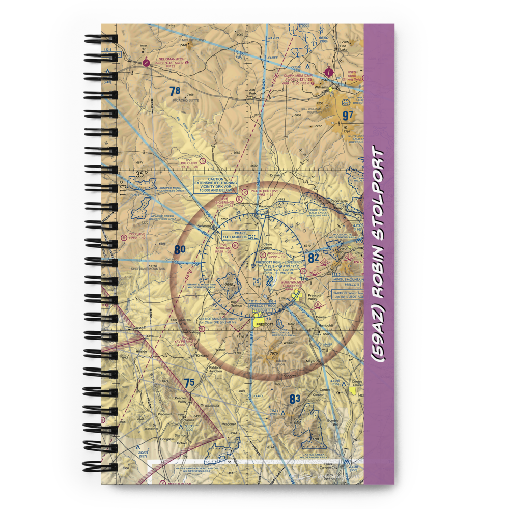 Robin STOLport (59AZ) VFR Sectional Notebook 
