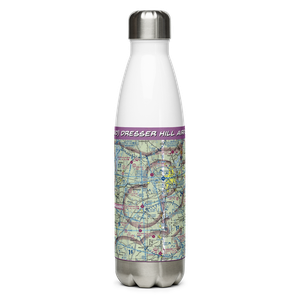 Dresser Hill Airport (MA30) VFR Sectional Water Bottle
