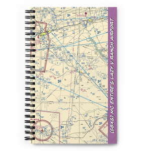 Mc Entire's Lazy V Ranch Airport (58XS) VFR Sectional Notebook