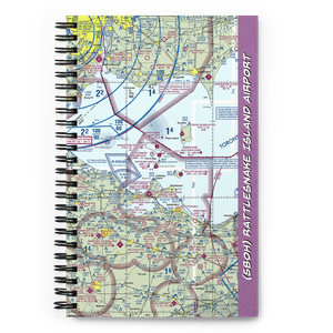 Rattlesnake Island Airport (58OH) VFR Sectional Notebook