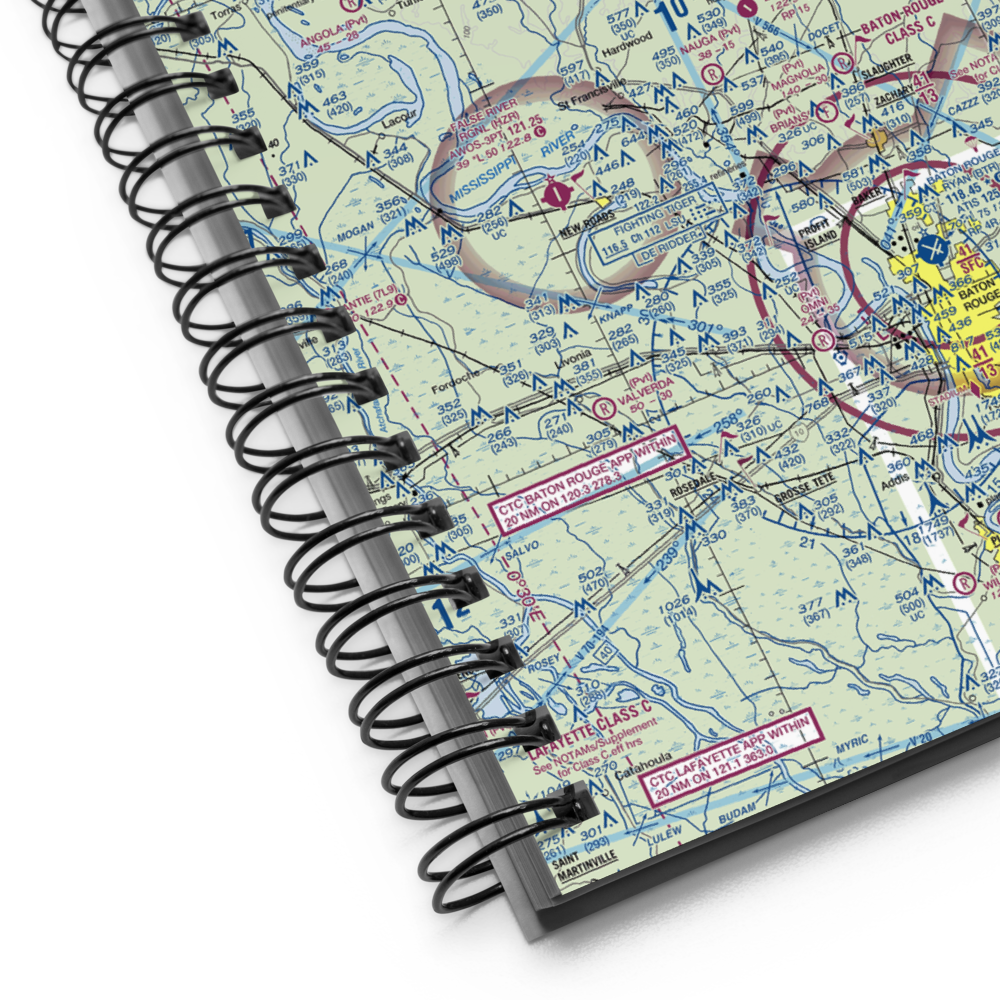 Sydal Acres Airport (58LA) VFR Sectional Notebook 