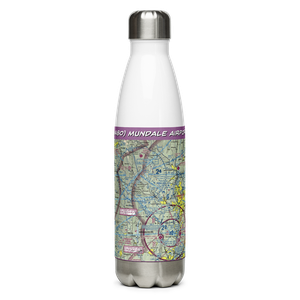 Mundale Airport (MA80) VFR Sectional Water Bottle