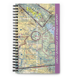 Borrego Air Ranch Airport (58CL) VFR Sectional Notebook