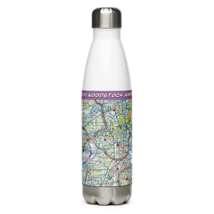 Woodstock Airport (MD03) VFR Sectional Water Bottle