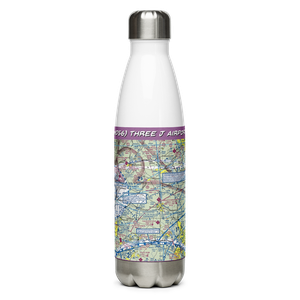 Three J Airport (MD56) VFR Sectional Water Bottle