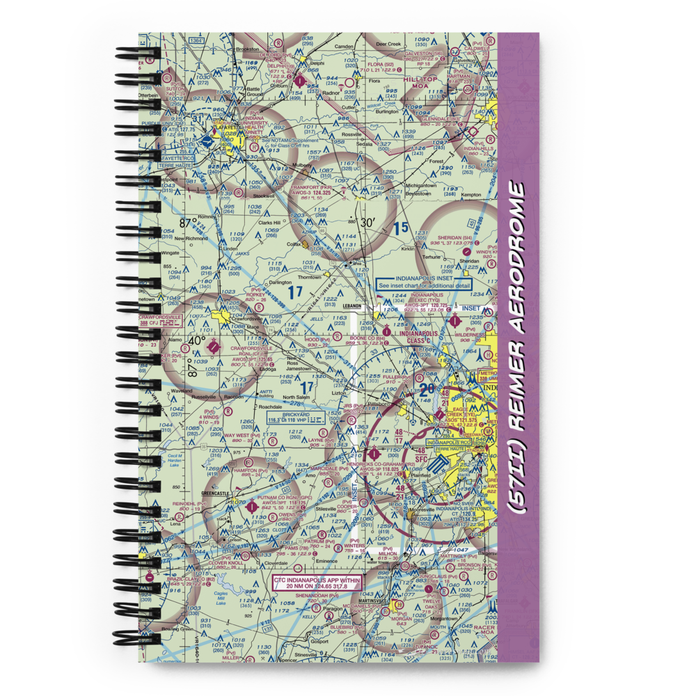 Reimer Aerodrome (57II) VFR Sectional Notebook 