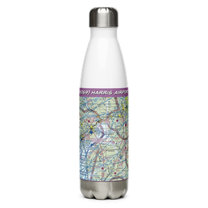 Harris Airport (MD69) VFR Sectional Water Bottle