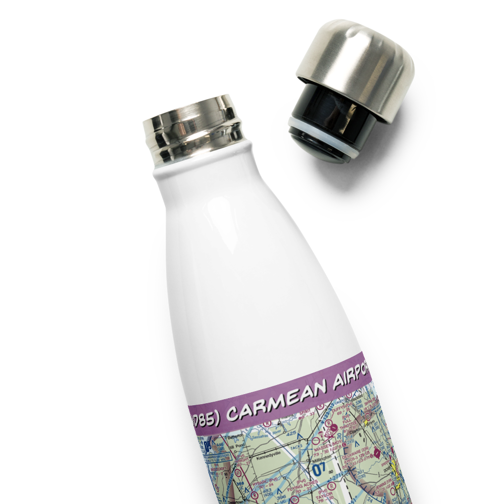 Carmean Airport (MD85) VFR Sectional Water Bottle 
