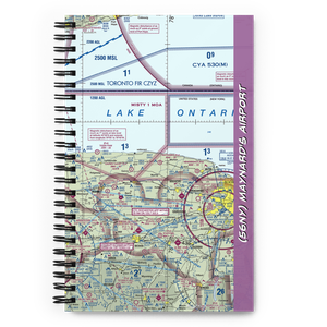 Maynard's Airport (56NY) VFR Sectional Notebook