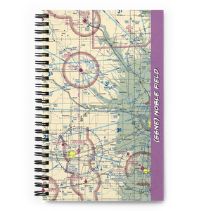 Noble Field (56NE) VFR Sectional Notebook