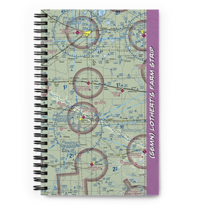 Lothert's Farm Strip (56MN) VFR Sectional Notebook