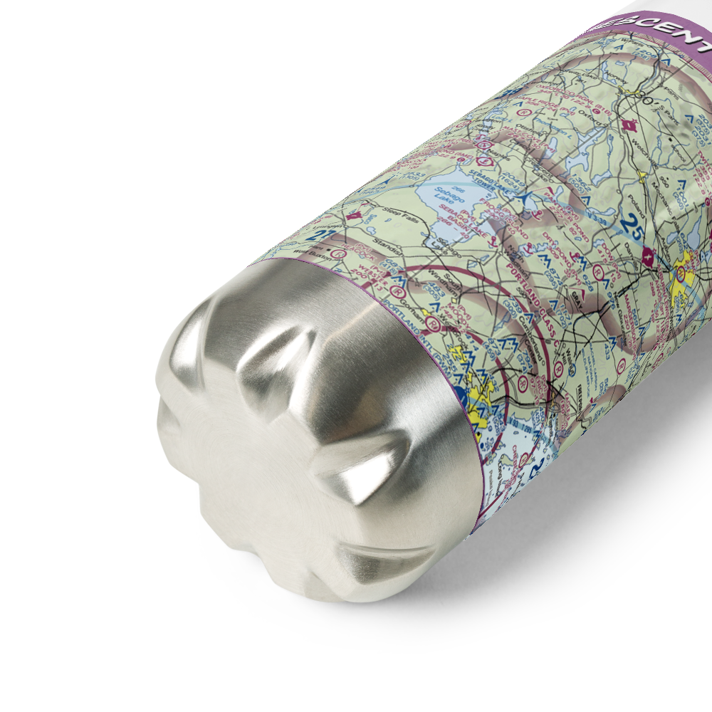 Crescent Lake Seaplane Base (ME01) VFR Sectional Water Bottle 