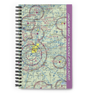 Casad Industrial Park Airport (56IN) VFR Sectional Notebook
