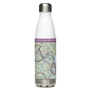Flying Ed Airport (ME06) VFR Sectional Water Bottle