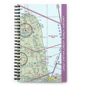 Indian Creek Ranch Airport (56G) VFR Sectional Notebook