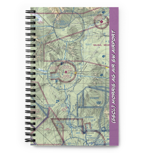 Morris Ag Air SW Airport (56CL) VFR Sectional Notebook