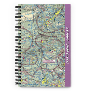 Sency Airport (55PA) VFR Sectional Notebook