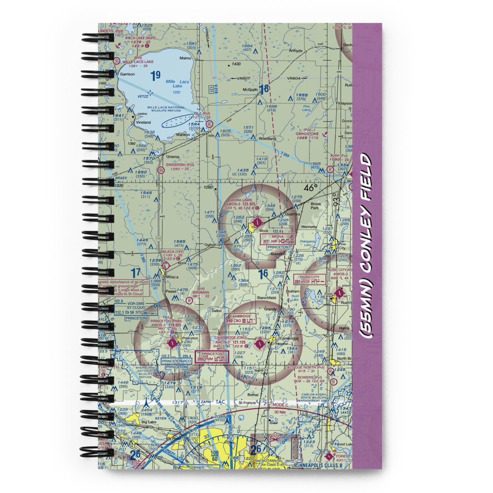 Conley Field (55MN) VFR Sectional Notebook 
