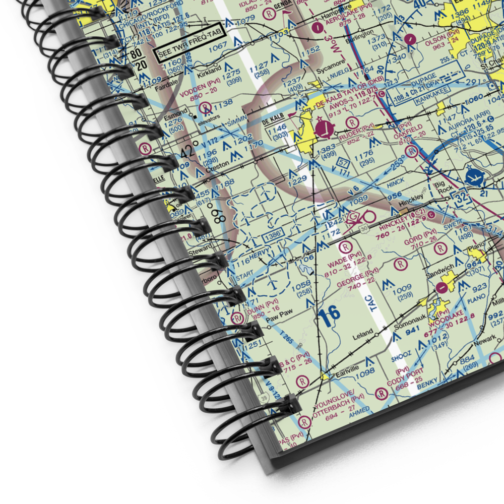 Sky Soaring Airport (55LL) VFR Sectional Notebook 