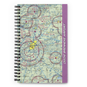 Brenneke Airport (55IN) VFR Sectional Notebook