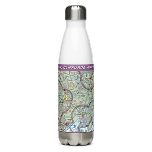 Cliffords Airport (ME69) VFR Sectional Water Bottle