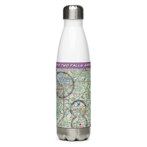 Two Falls Airport (ME79) VFR Sectional Water Bottle