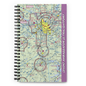 Ambassador Ultralightport (54OK) VFR Sectional Notebook