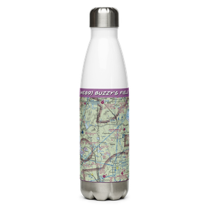 Buzzy's Field (ME89) VFR Sectional Water Bottle