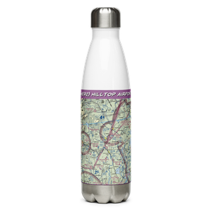 Hilltop Airport (ME92) VFR Sectional Water Bottle