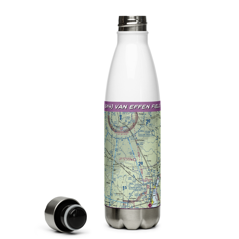 Van Effen Field (6Y4) VFR Sectional Water Bottle 