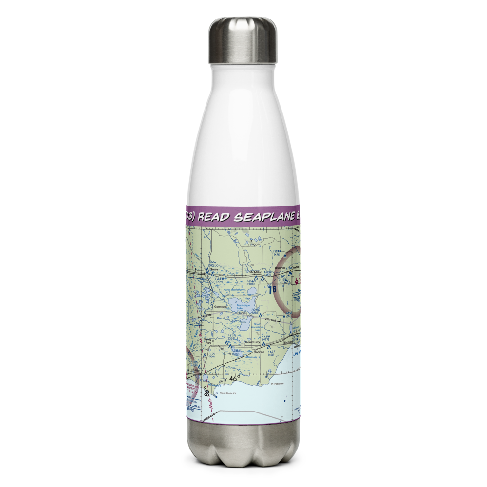 Read Seaplane Base (MI03) VFR Sectional Water Bottle 