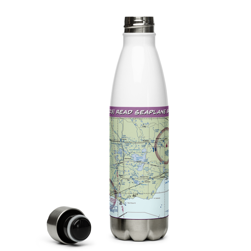 Read Seaplane Base (MI03) VFR Sectional Water Bottle 