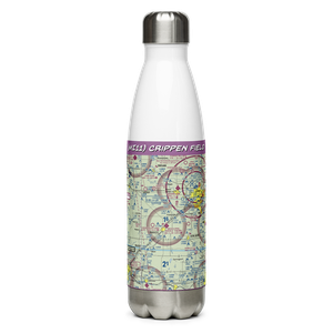 Crippen Field (MI11) VFR Sectional Water Bottle