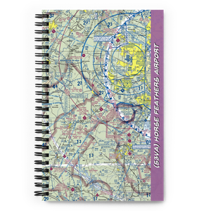Horse Feathers Airport (53VA) VFR Sectional Notebook