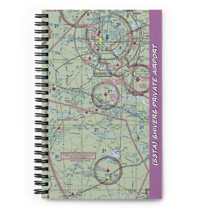 Shivers Private Airport (53TA) VFR Sectional Notebook