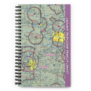 Starns Brothers Airport (53NE) VFR Sectional Notebook