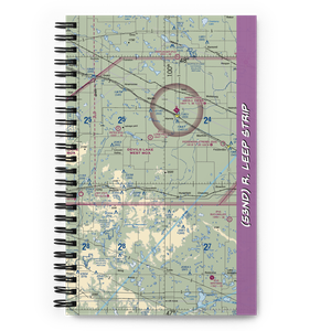R. Leep Strip (53ND) VFR Sectional Notebook