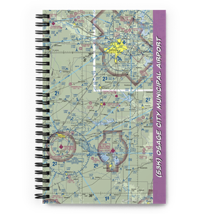 Osage City Municipal Airport (53K) VFR Sectional Notebook
