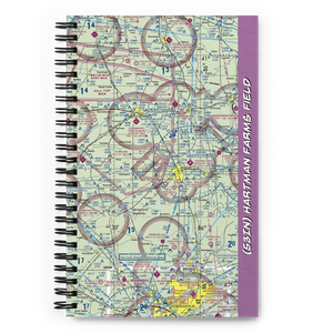 Hartman Farms Field (53IN) VFR Sectional Notebook
