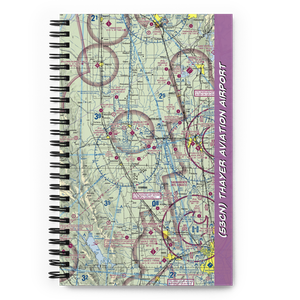 Thayer Aviation Airport (53CN) VFR Sectional Notebook