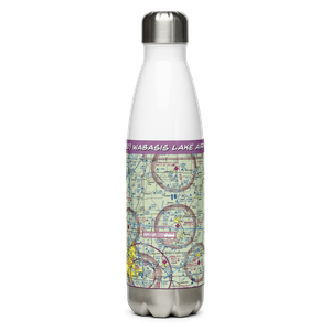 Wabasis Lake Airport (MI80) VFR Sectional Water Bottle