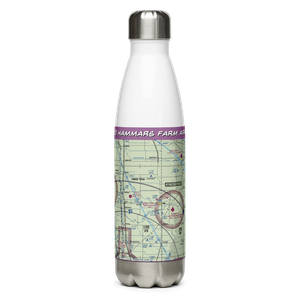 Hammars Farm Airport (MN01) VFR Sectional Water Bottle